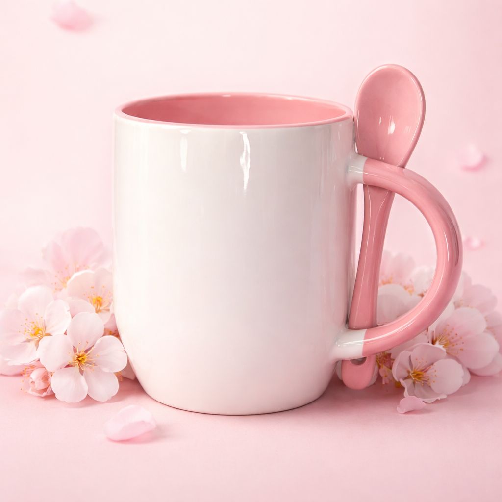 CANECA COM COLHER