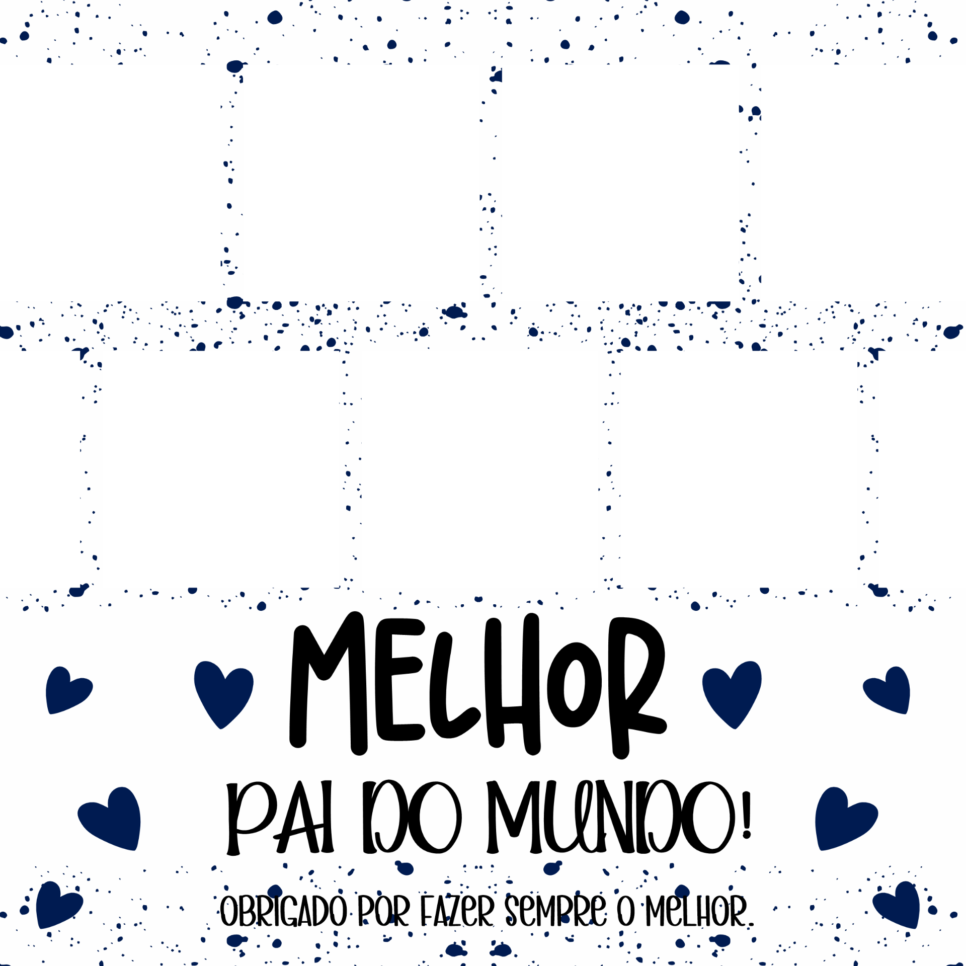 Azulejo Melhor Pai do Mundo - 5 Fotos